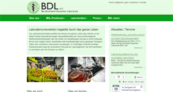 Desktop Screenshot of bdlev.de